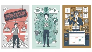 فرق کمال گرایی و وسواس