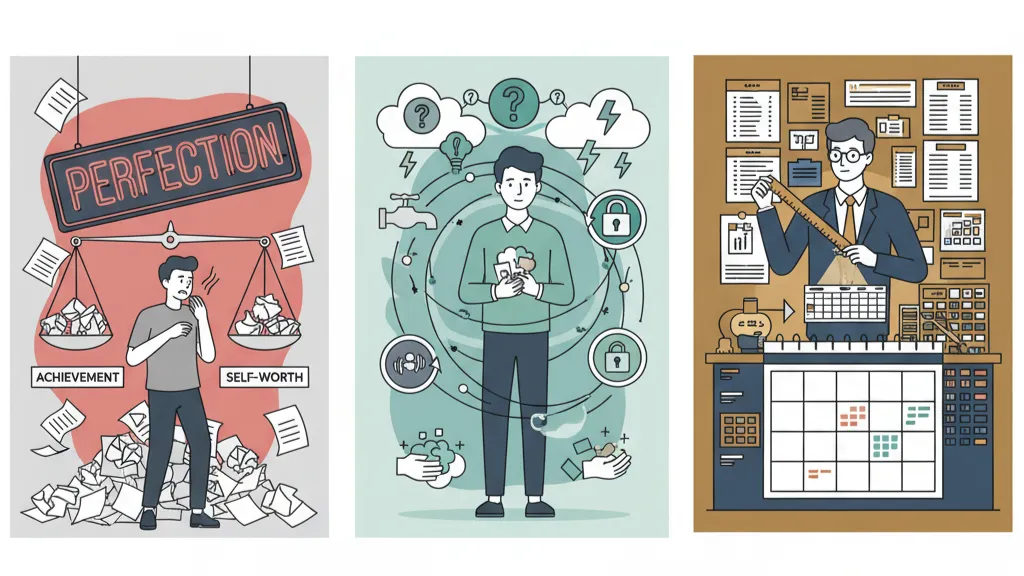 فرق کمال گرایی و وسواس